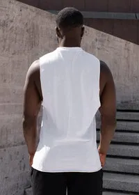 Essential Cut-Off Tank (White)