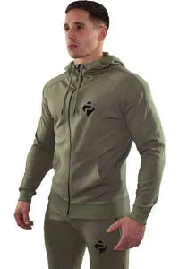 Premium Poly Hoodie (Khaki)
