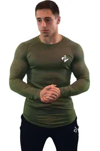 Icon Long Sleeve (Khaki Slub)